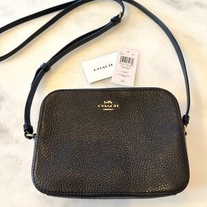 Coach 87734 Crossbody Purse Black